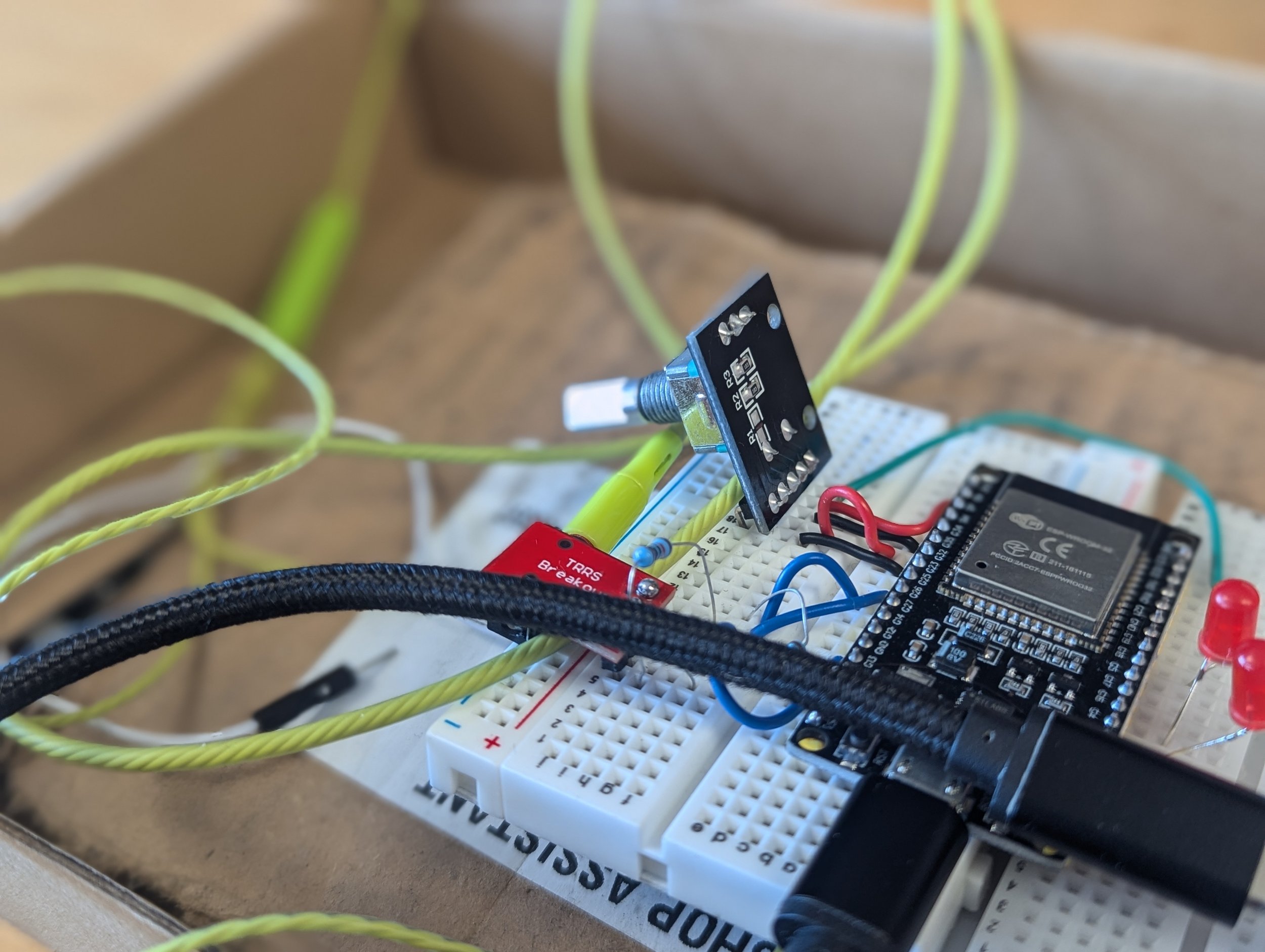 Happy Noggin V1 prototype device